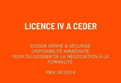 GRI2027 – Licence débit de boissons à la vente – NICE